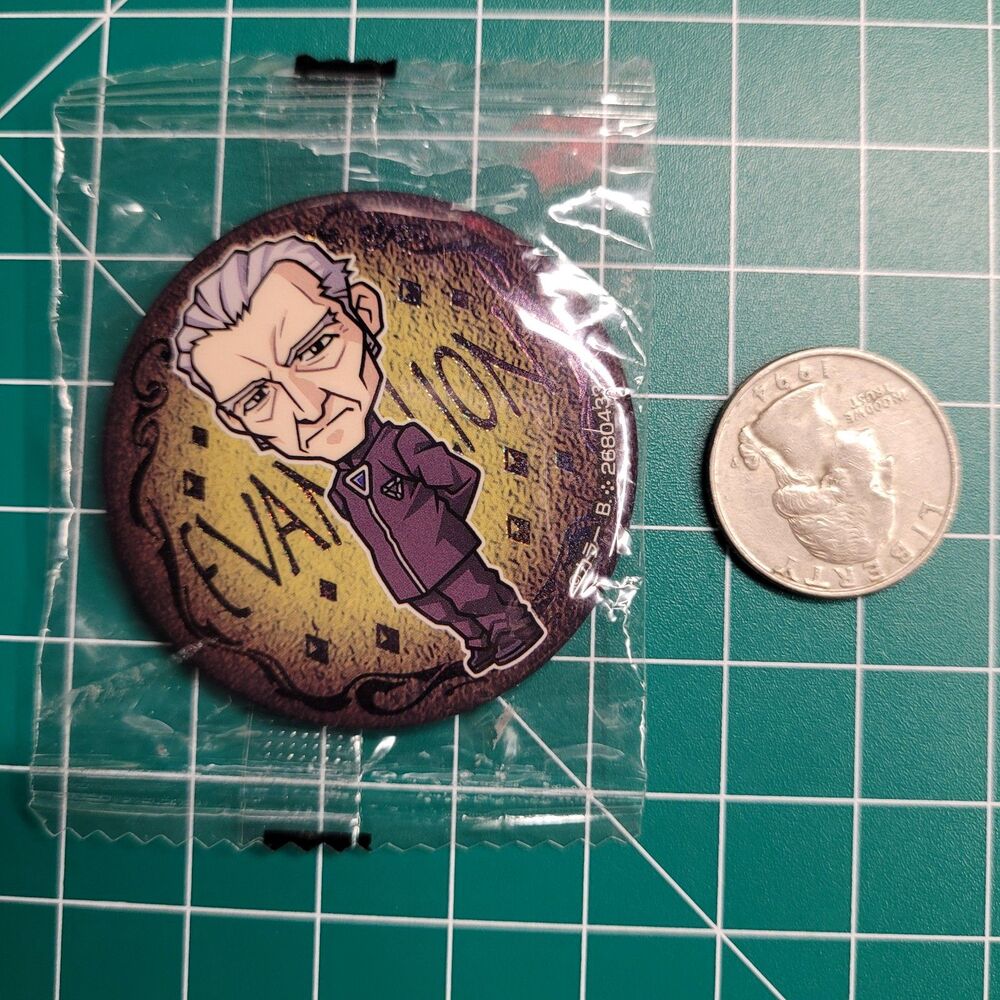 Kozo Fuyutsuki - Evangelion Assort 07 Bandai Can Badge